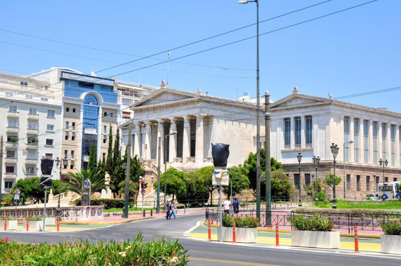 Lovely Apartment In Athens Center Exteriör bild