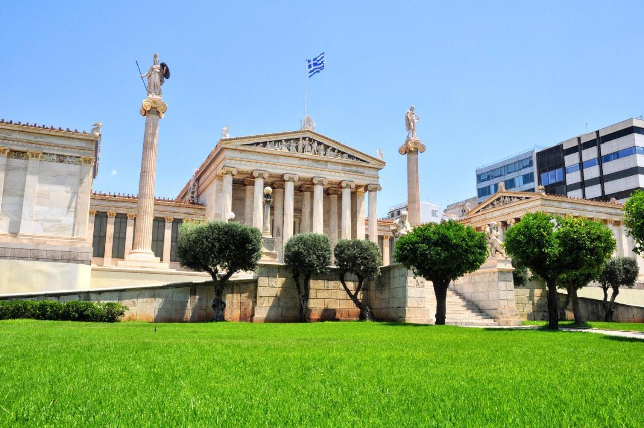 Lovely Apartment In Athens Center Exteriör bild