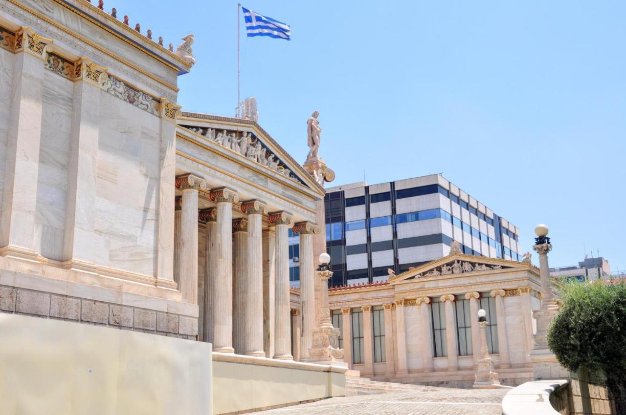 Lovely Apartment In Athens Center Exteriör bild