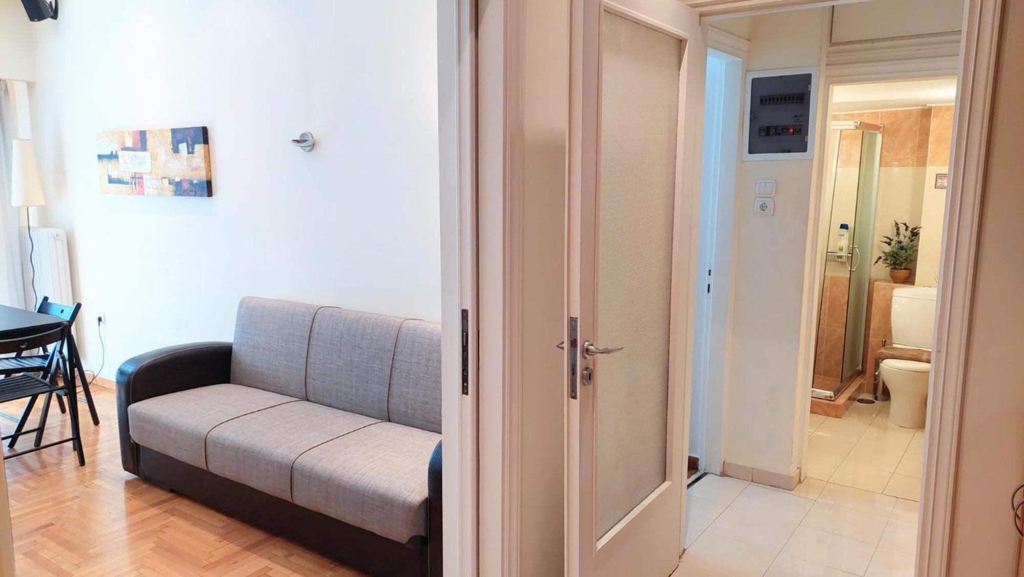Lovely Apartment In Athens Center Exteriör bild