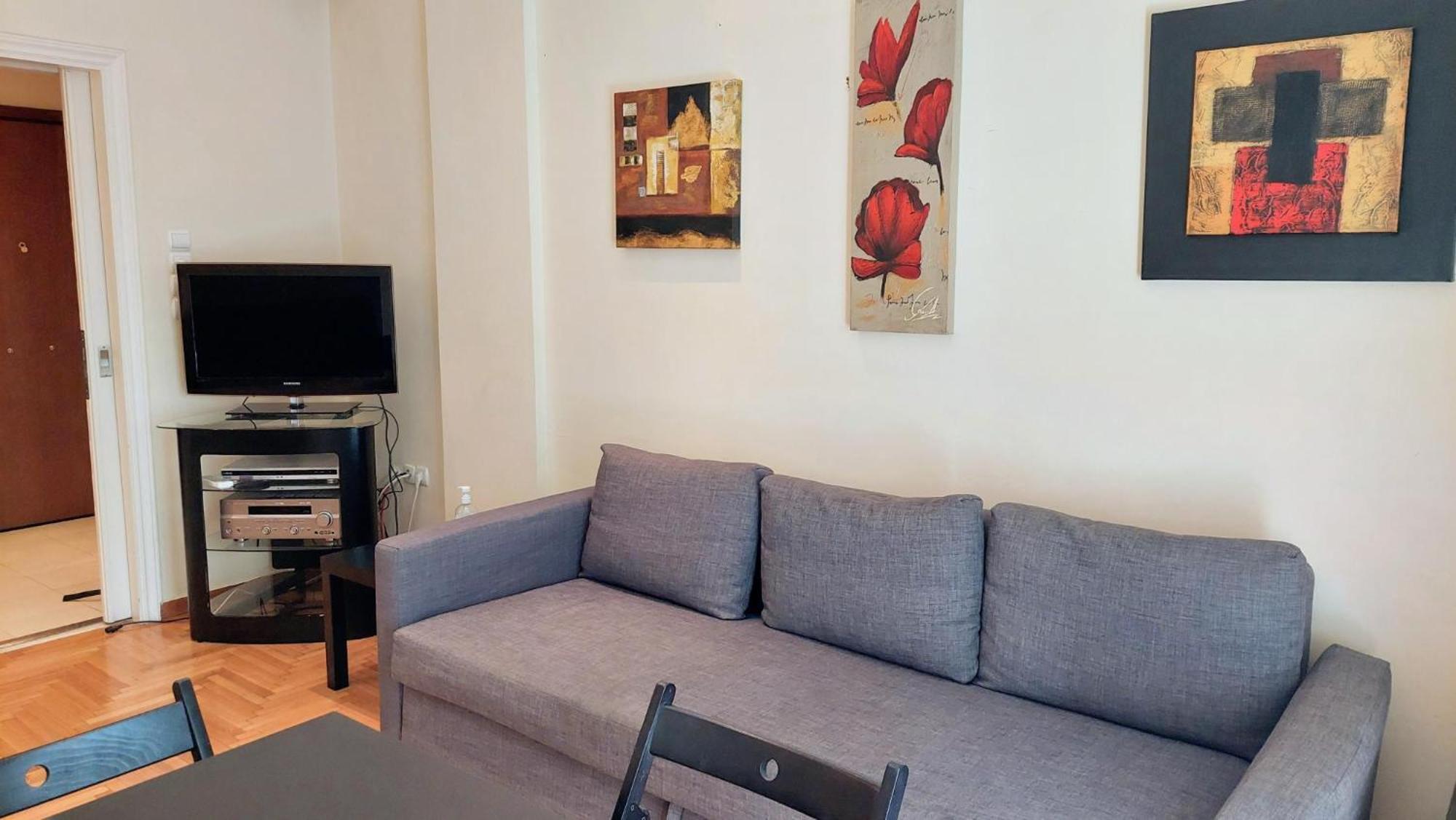 Lovely Apartment In Athens Center Exteriör bild