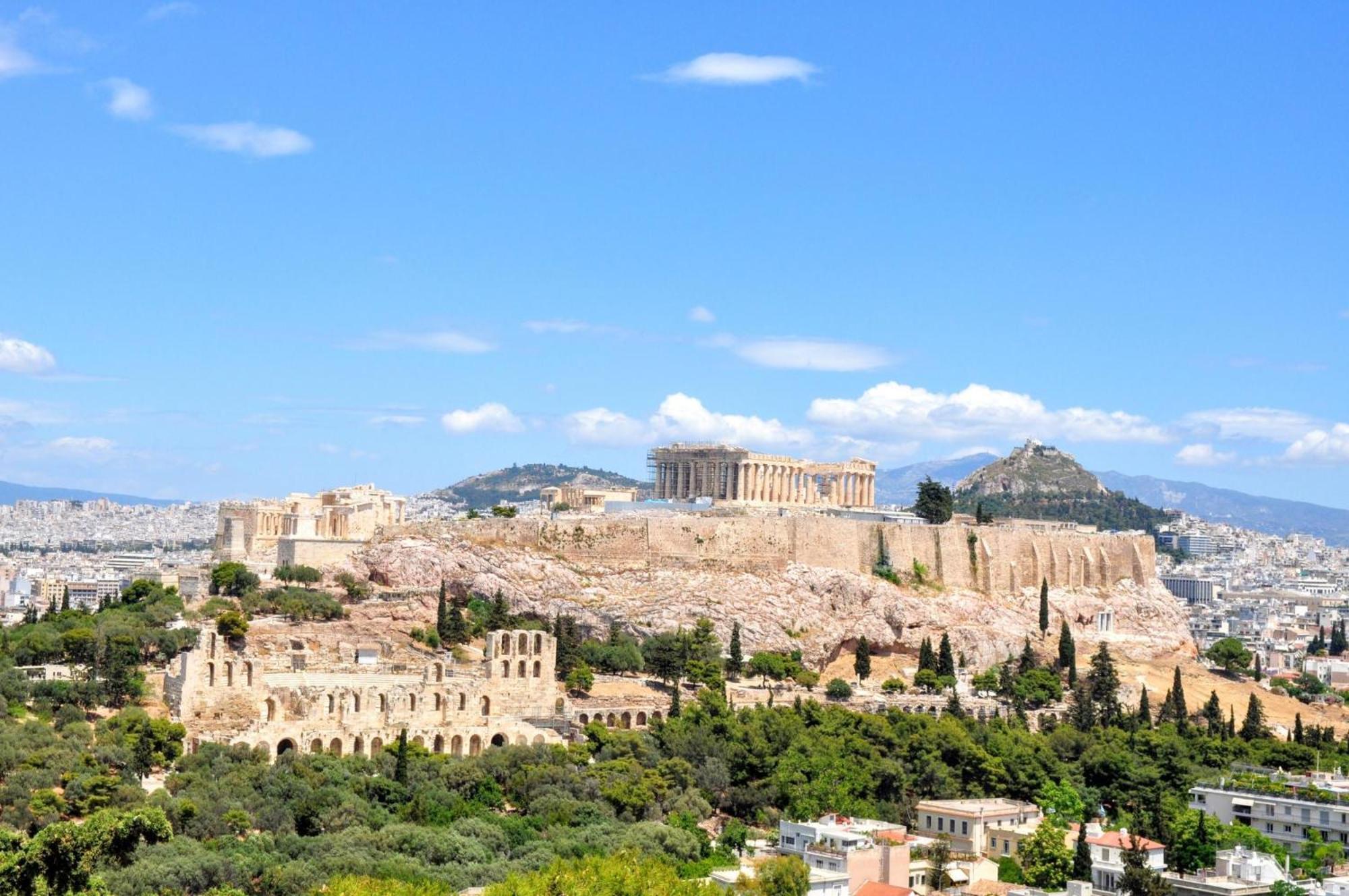 Lovely Apartment In Athens Center Exteriör bild